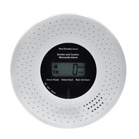 Solight detektor kouře a oxidu uhelnatého, LCD displej, 2x AA baterie