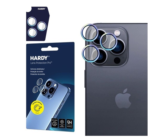 3mk Hardy Lens Protection Pro pro iPhone 16 Pro /16 Pro Max Rainbow