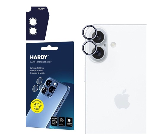3mk Hardy Lens Protection Pro pro iPhone 16/16 Plus Ocean Blue