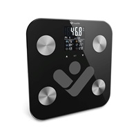 TrueLife FitScale W6 BT - Bioelektrická impedanční bluetooth váha - černá