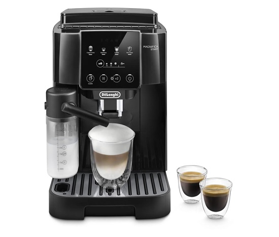 DeLonghi ECAM 220.60.B Magnifica Start automatický kávovar, 1450 W, vestavěný mlýnek, 15 barů, displej, černá