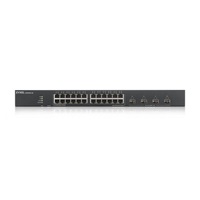 Zyxel XGS1935-28, 28 Port Lite-L3 Smart Managed Switch, 24x Gigabit Copper and 4x 10G SFP+, hybrid mode,