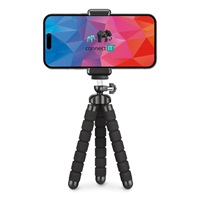 CONNECT IT Stativ na telefon MiniTripod, černá
