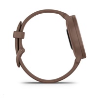 Garmin vívomove Sport pouzdro Ivory, silikonový řemínek Peach Gold, EU