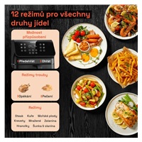 BAZAR - Cosori P653 PREMIUM II Plus Chef edition 6,2l horkovzdušná fritéza - pošk. obal