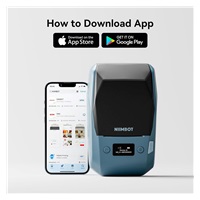 Niimbot Tiskárna štítků M2-H Smart, modrá + role štítků 230 ks