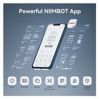 Niimbot Tiskárna štítků K3 Smart, modrá + role štítků 230 ks