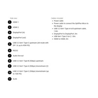 DELL LCD P5525QC- 55"/IP/LED/4K UHD/3840 x 2160/16:9/60Hz/8ms/1200:1/400 cd/m2/Speaker/HDMI/DP/VESA/3YNBD (210-BNTN)