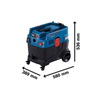 Bosch GAS 400 A univerzální vysavač, 1200 W, 40 L, 72 l/s, zabudované uložení hadice