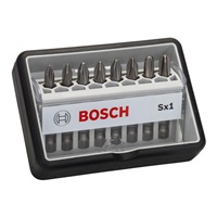 Bosch sada šroubovacích nástavců Robust Line, Sx PH, verze Extra Hard, 8 kusů