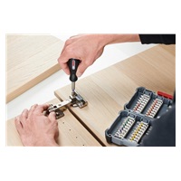 Bosch sada šroubovacích bitů Extra Hard, 44 + 1 ks