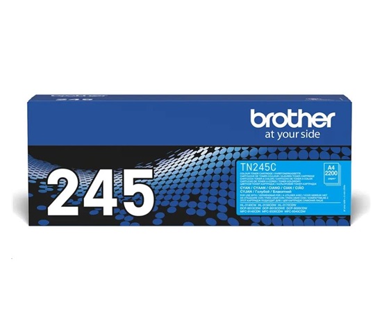 BAZAR - BROTHER Toner TN-245 azurový 2200 stran - Poškozený obal (Komplet)