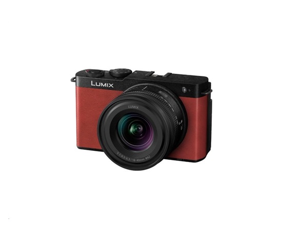 Panasonic Lumix DC-S9 + S-R1840 - karmínově červená