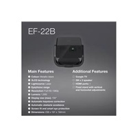 EPSON projektor EF-22B, Full HD, laser, 5.000.000:1, USB 2.0, HDMI, Miracast, 3,5mm Jack, Bluetooth, 5W repro