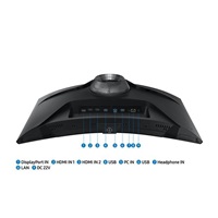 BAZAR - SAMSUNG MT LED LCD Gaming Smart Monitor 27" Odyssey G65B - prohnutý,Quantum Dot QHD,VA,240Hz,1ms,Pivot - Poškoze