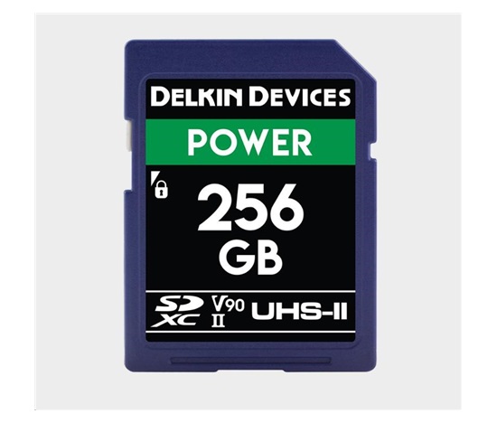 Delkin SD Power 2000X UHS-II U3 (V90) R300/W250 256GB