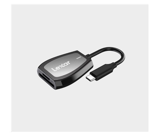Lexar Cardreader SD & microSD (LRW470U) UHS-II Dual-Slot Reader (USB-C)