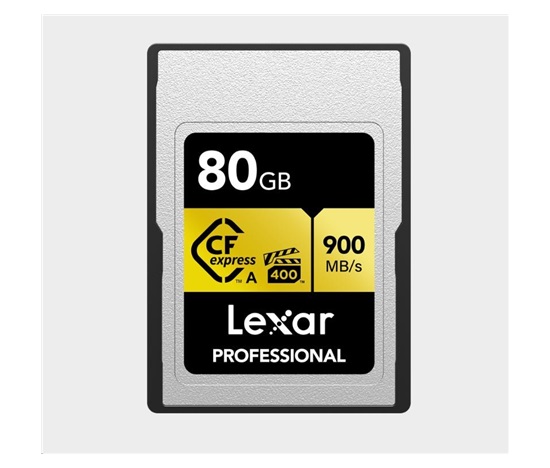 Lexar CFexpress Pro Gold R900/W800 - VPG400 (Type A) 80GB