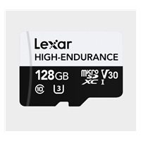 Lexar microSDXC High-Endurance UHS-I/U3/10 R100/W45 (V30) 128GB