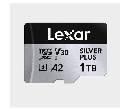 Lexar microSDXC Professional SILVER Plus UHS-I/U3/A2/4K R205/W150 (V30) 1TB