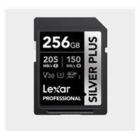 Lexar SDXC Professional SILVER Plus 1066x UHS-I/U3/A2/4K R205/W150 (V30) 256GB