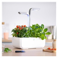 Véritable SMART - Automatický květináč s regulací osvětlení, bílá