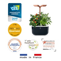 Véritable Exky SMART  - Automatický květináč s regulací osvětlení, bílá + 2 bylinkové náplně