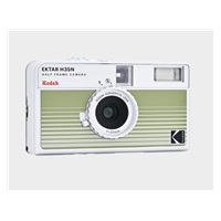 BAZAR - Kodak EKTAR H35N Camera Striped Green - Poškozený obal (Komplet)