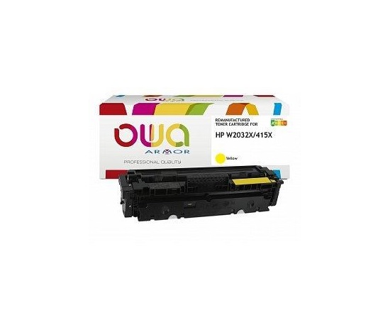 OWA Armor toner pro HP CLJ Pro MFP M450 yellow, level man., 6.000 str., komp.s W2032X