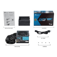SEASONIC zdroj 750W G12-GC, 80+ Gold, 120mm
