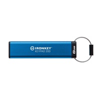 Kingston Flash Disk IronKey 8GB  USB-C IronKey Keypad 200C, FIPS 140-3 Lvl 3 (Pending) AES-256