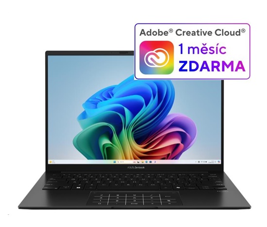 ASUS NTB Zenbook 14 (UM3406KA-OLED122X), R7-AI-350, 14" 1920 x 1200, 16GB, 1TB SSD, Radeon, W11 Pro, Black