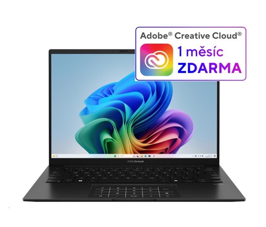 ASUS NTB Zenbook 14 (UM3406KA-OLED027W), R7-AI-350, 14" 1920 x 1200, 16GB, 1TB SSD, Radeon, W11 Home, Black