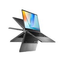 ASUS NTB Vivobook 14 Flip (TP3407SA-OLED003W), Ultra 5-226V, 14" 1920 x 1200, 16GB, 512GB SSD, Intel Arc, W11 Home, Gray