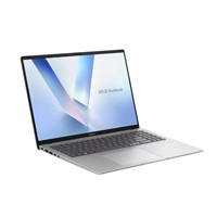 ASUS NTB Vivobook 16 (M1607KA-MB058W), R7-AI-350, 16" 1920 x 1200, 16GB, 1TB SSD, Radeon, W11 Home, Silver