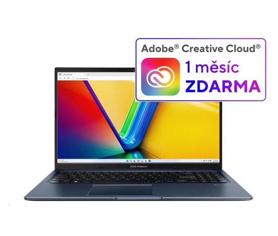 ASUS NTB Vivobook 15 (M1502YA-NJ586W), R7-5825U, 15.6" 1920 x 1080, 16GB, 1TB SSD, Radeon, W11 Home, Blue