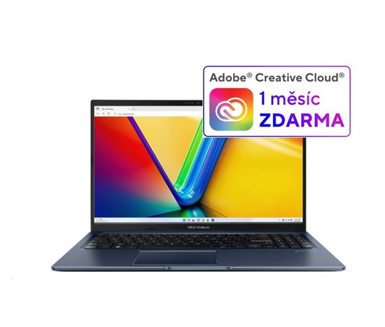 ASUS NTB Vivobook 15 (M1502YA-NJ587W), R7-5825U, 15.6" 1920 x 1080, 16GB, 512GB SSD, Radeon, W11 Home, Blue