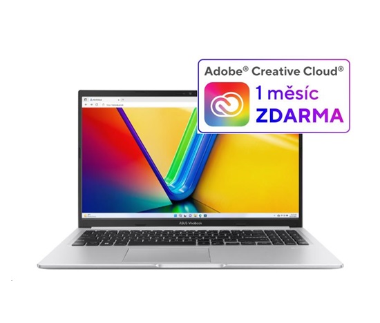ASUS NTB Vivobook 15 (X1502VA-NJ597W), i5-13420H, 15.6" 1920 x 1080, 8GB, 512GB SSD, Intel HD, W11 Home, Silver
