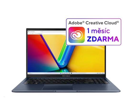 ASUS NTB Vivobook 15 (X1502VA-NJ596W), i5-13420H, 15.6" 1920 x 1080, 8GB, 512GB SSD, Intel HD, W11 Home, Blue
