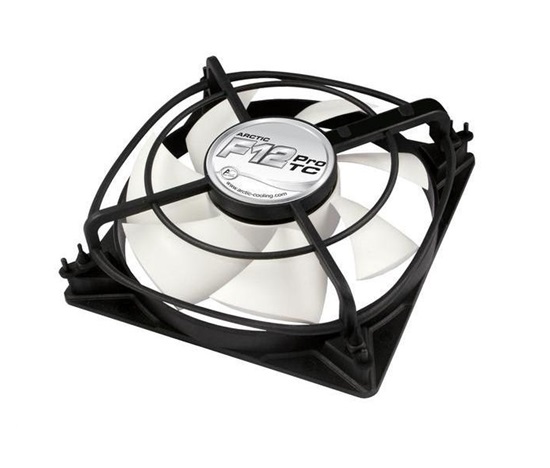 BAZAR - ARCTIC COOLING fan F12 PRO TC (120x120x34) ventilátor (řízení otáček, fluidní ložisko), poškozený obal