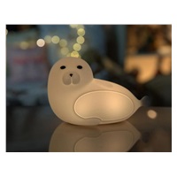 Rabbit & Friends Dotyková lampička tuleň s ovládáním