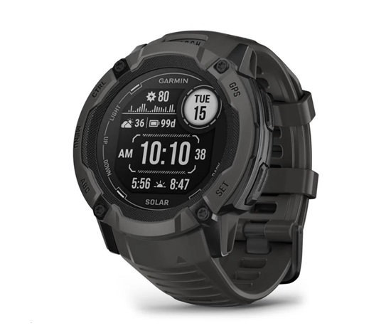 Garmin GPS sportovní hodinky Instinct 2 2X Solar (Graphite) EU