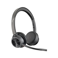 Poly Voyager 4320 bezdrátová náhlavní souprava, BT700 USB-A/C adaptér, stereo