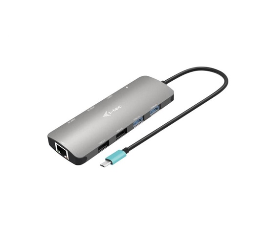 BAZAR - i-tec USB-C Metal Nano 2x HDMI Docking Station, PD 100W - Poškozený obal (Komplet)