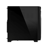 GIGABYTE case GB-C301G V2, Mid Tower, 1xUSB-C 3.2, 2xUSB 3.0, ARGB Hub, 4x 120mm ARGB Fan, černá