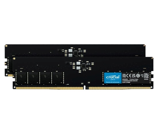 CRUCIAL DIMM DDR5 16GB (Kit of 2) 4800MHz CL40