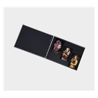 Focus Base Line Canvas Wire-O 23x17 Grey w. black sheets