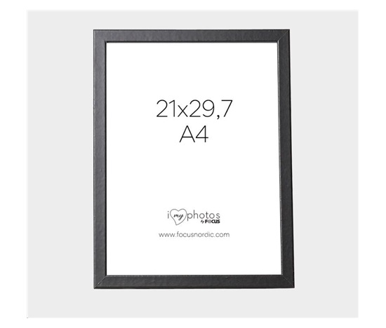 Focus Pop Black 21x29,7 (A4)