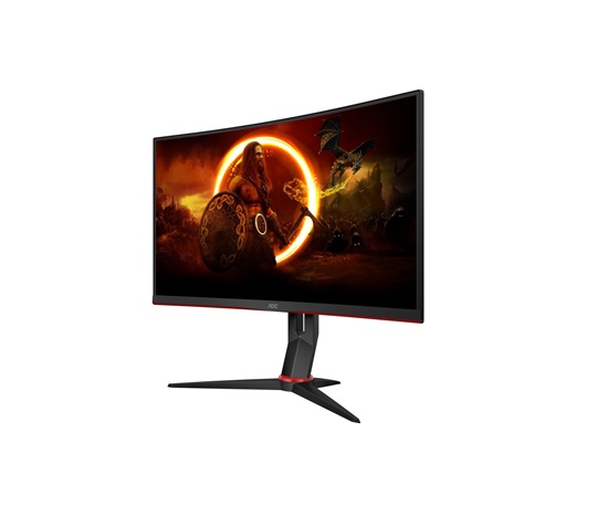 AOC MT VA LCD WLED 27" C27G2Z3/BK - VA panel, 1920x1080, 280Hz, 2xHDMI, DP, nast vysky, zakriven, rozbalen
