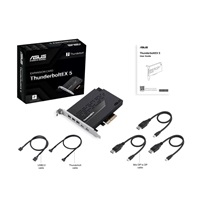 ASUS rozšiřující karta ThunderboltEX 5, PCIe 4.0x4, 2xThunderbolt 5, 3x Mini-DP